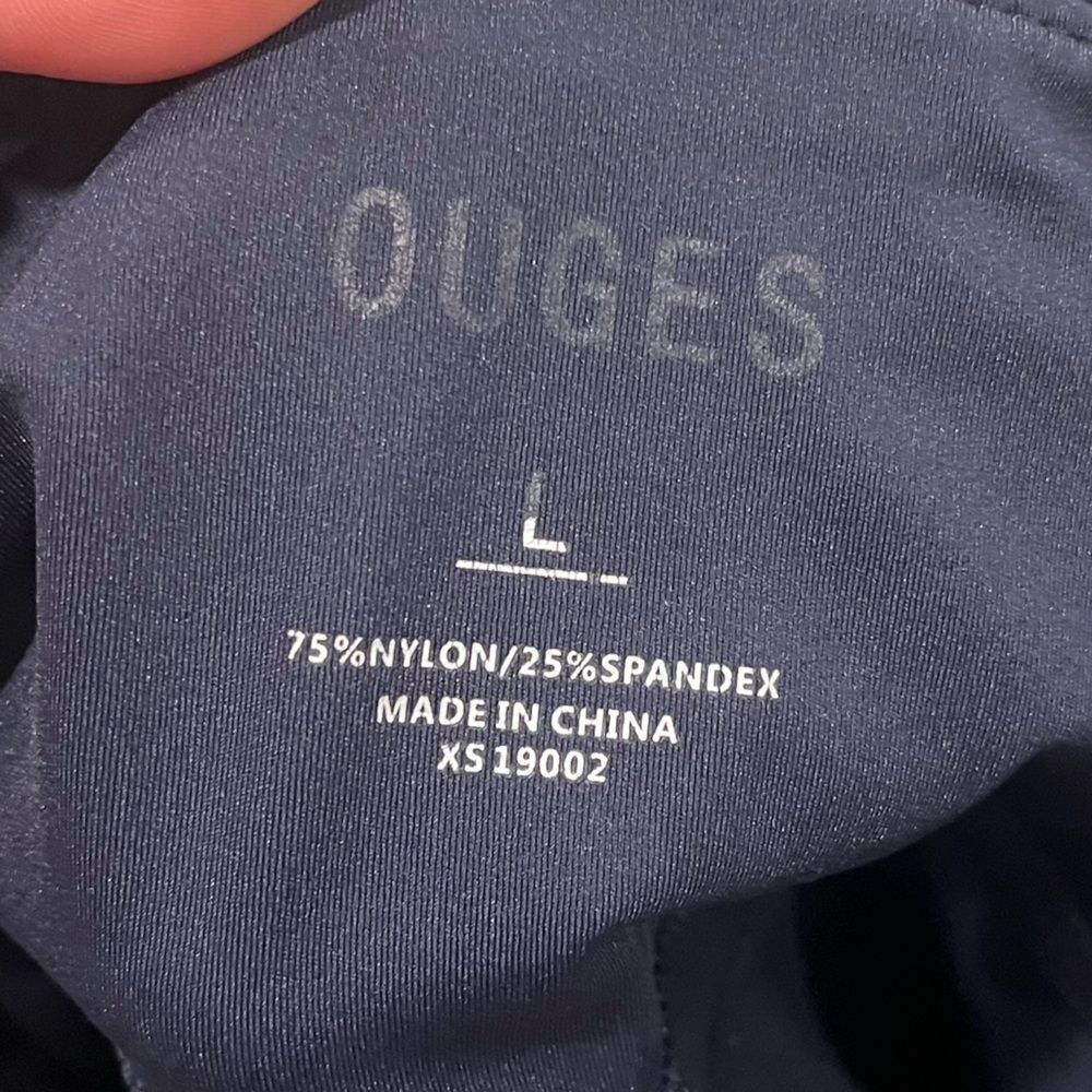 Ouges High Rise Leggings Elastic Waistband Pocket… - image 4